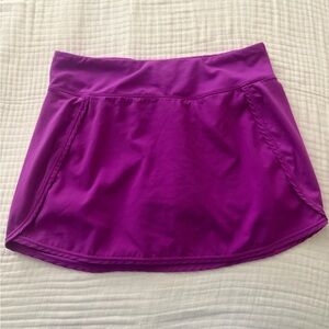 Fabletics Skort XS Purple Athletic Tennis Running Skirt